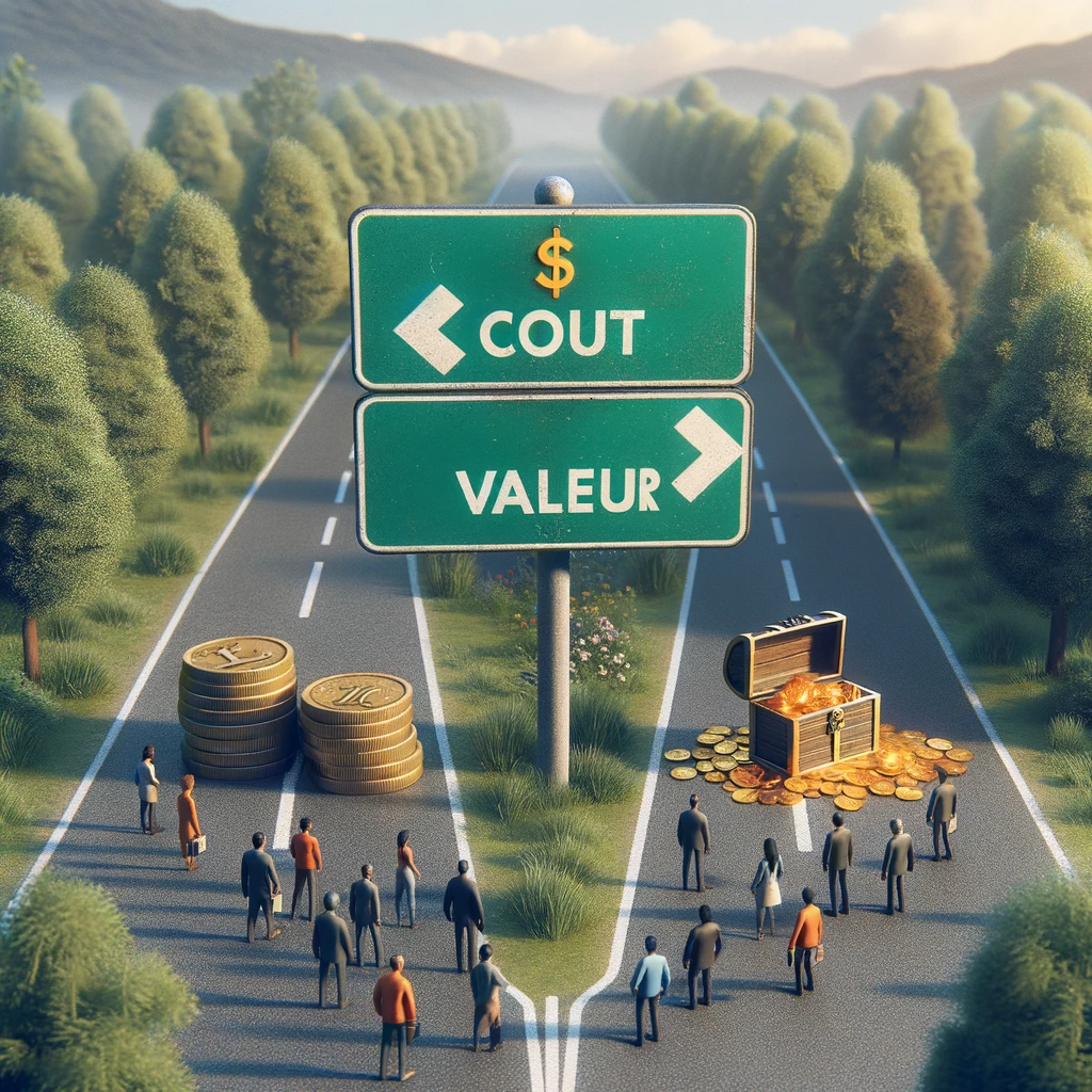 Coûts vs Valeur : Une Équation Cruciale pour la Réussite de l'Entreprise